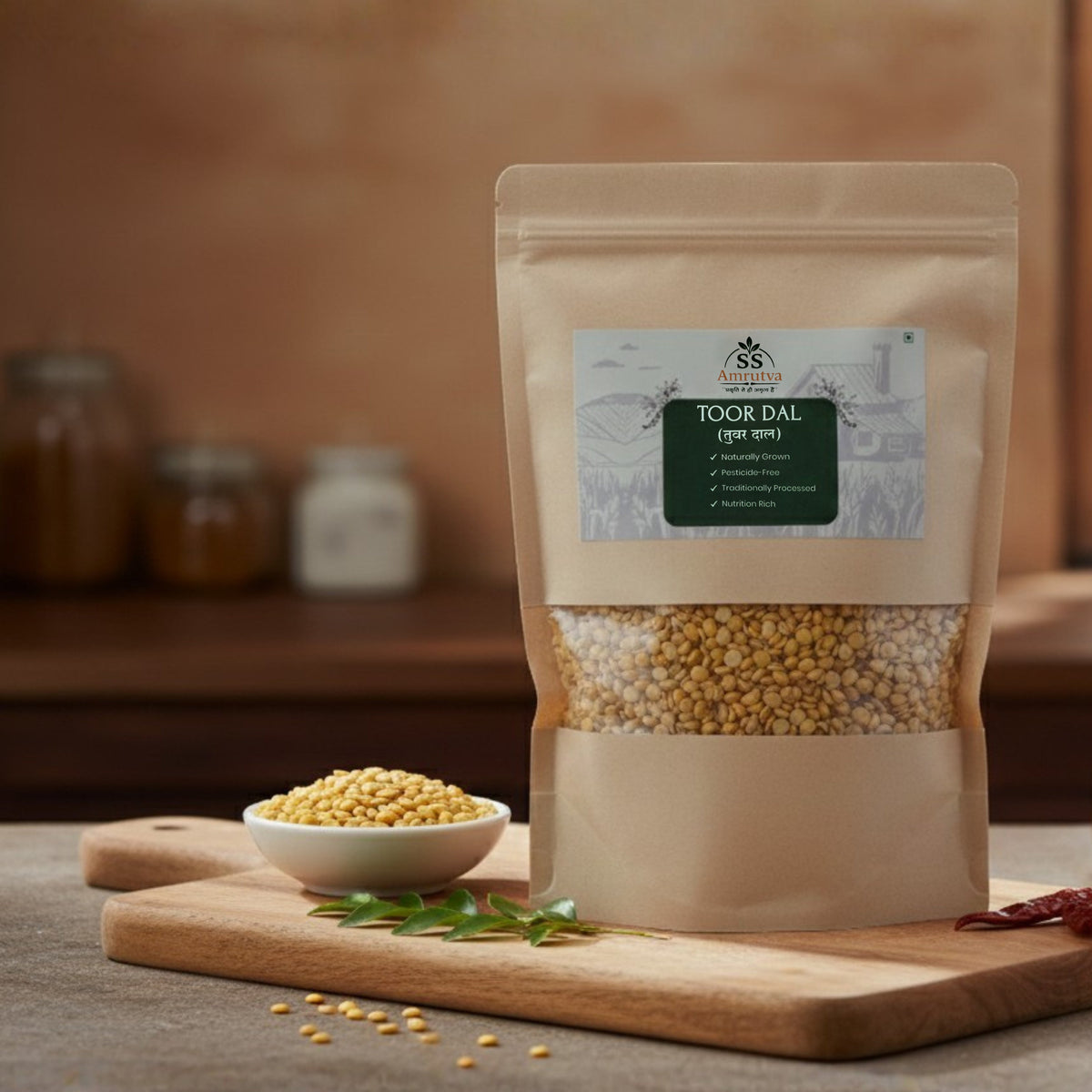 Toor Toor Dal – Premium Quality | SS Amrutva Grocery Store – ssamrutva