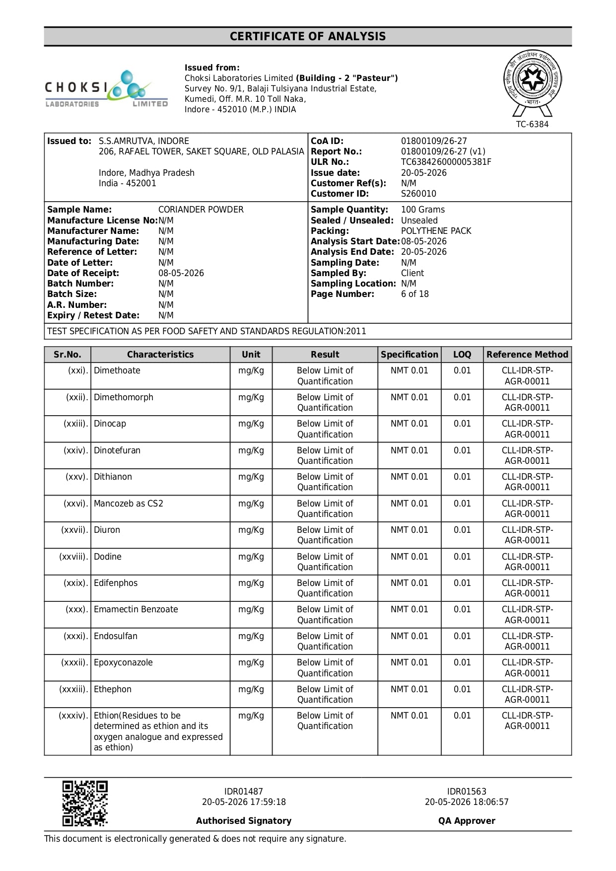 Lab Report Page 65