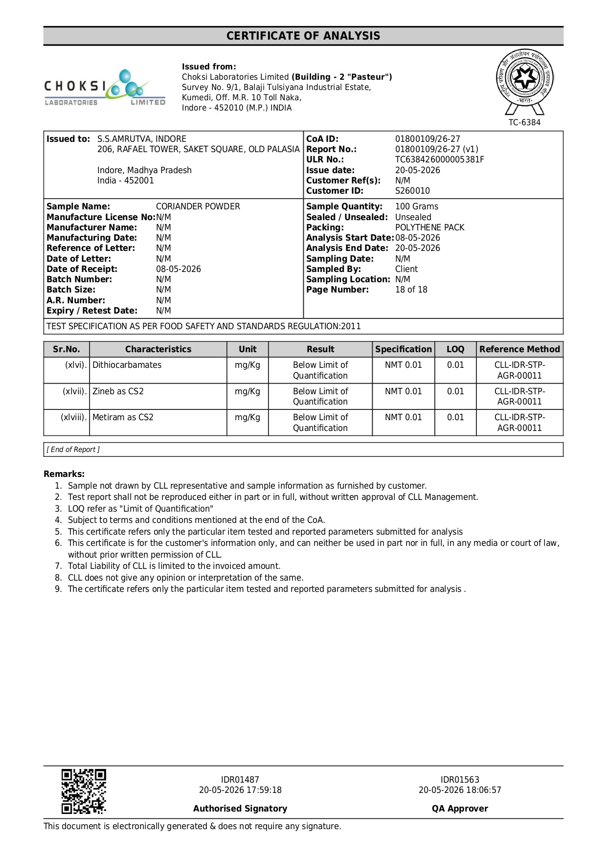 Lab Report Page 69