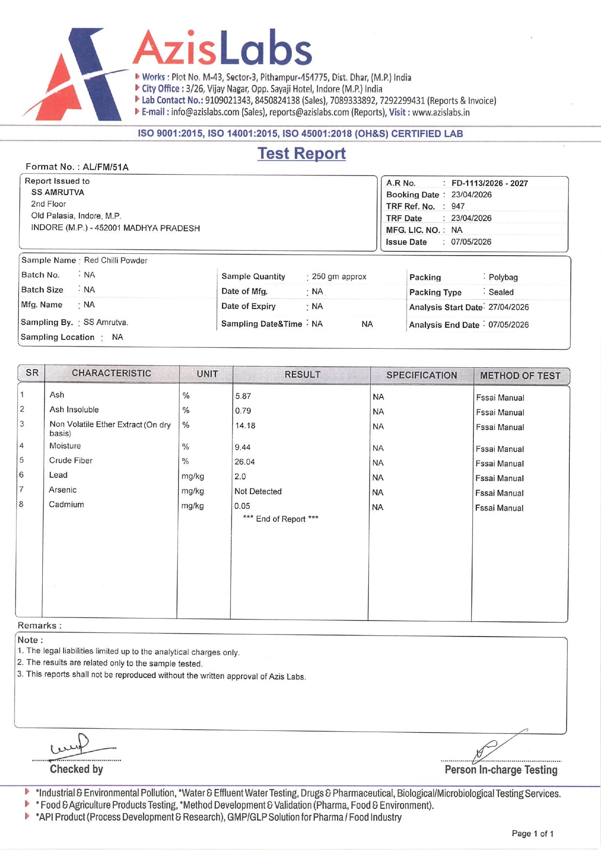 Lab Report Page 50