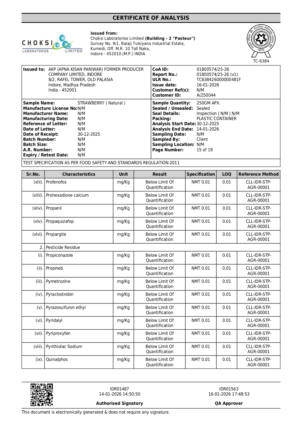 Lab Report Page 15