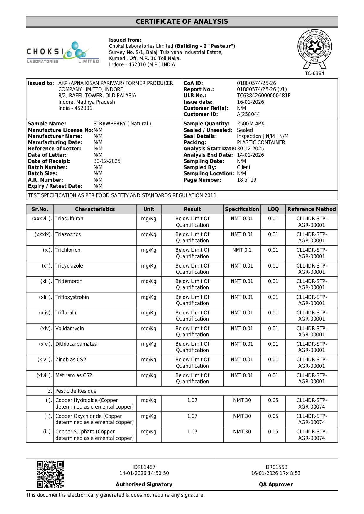 Lab Report Page 18